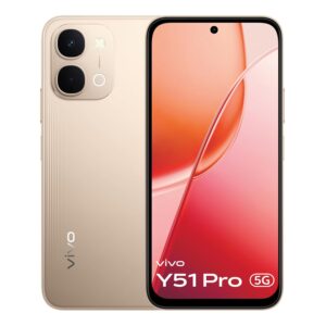 vivo Y51 Pro 5G (Noble Gold, 8GB RAM, 256GB Storage)