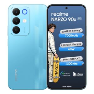 realme NARZO 90x 5G (Aqua Blue,6GB+128GB)