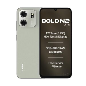 Lava Bold N2 Lite (Kolar Gold, 3 GB RAM, 64 GB Storage)