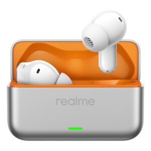 realme Buds T500 Pro TWS Earbuds with 12.4mm Drivers, Upto 50dB ANC (Orange Mint)