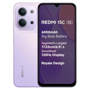 REDMI 15C 5G Dusk Purple 4GB + 128GB
