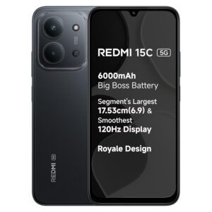 REDMI 15C 5G Midnight Black 4GB + 128GB